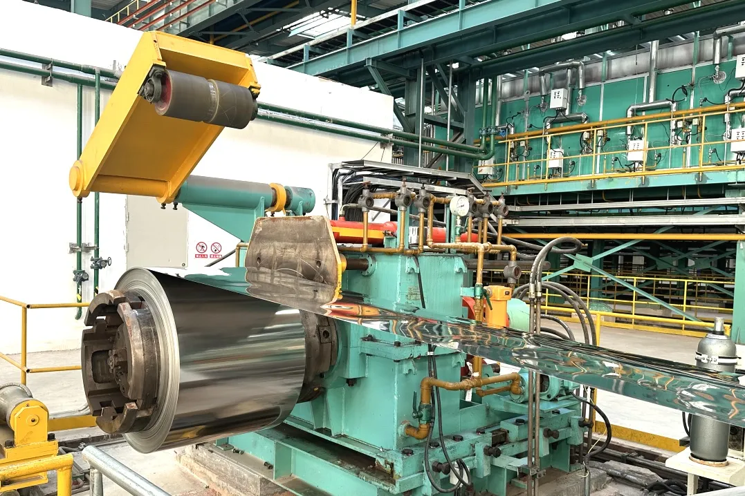 Derniers blogs de l'entreprise sur Une entreprise russe d'acier inoxydable produit indépendamment des bobines en acier inoxydable laminées à froid de haute qualité