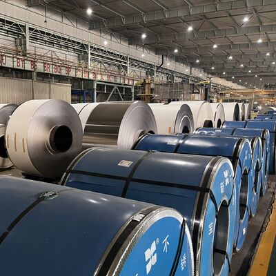 acheter feuillard de bobine d'identification de 508mm/de 610mm, bobine de feuille d'acier inoxydable de 400 séries fabrication en ligne