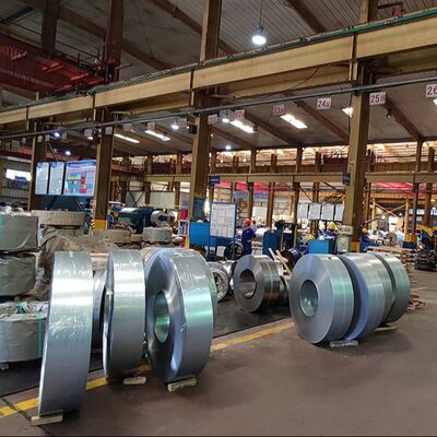 acheter bande en acier de cale d'identification de bobine de 610mm, bande en acier de ressort d'acier inoxydable de norme de l'OIN fabrication en ligne