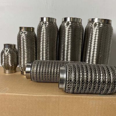 acheter 51 - matériel flexible d'acier inoxydable du tuyau 304 d'échappement automatique de longueur totale de 356mm fabrication en ligne